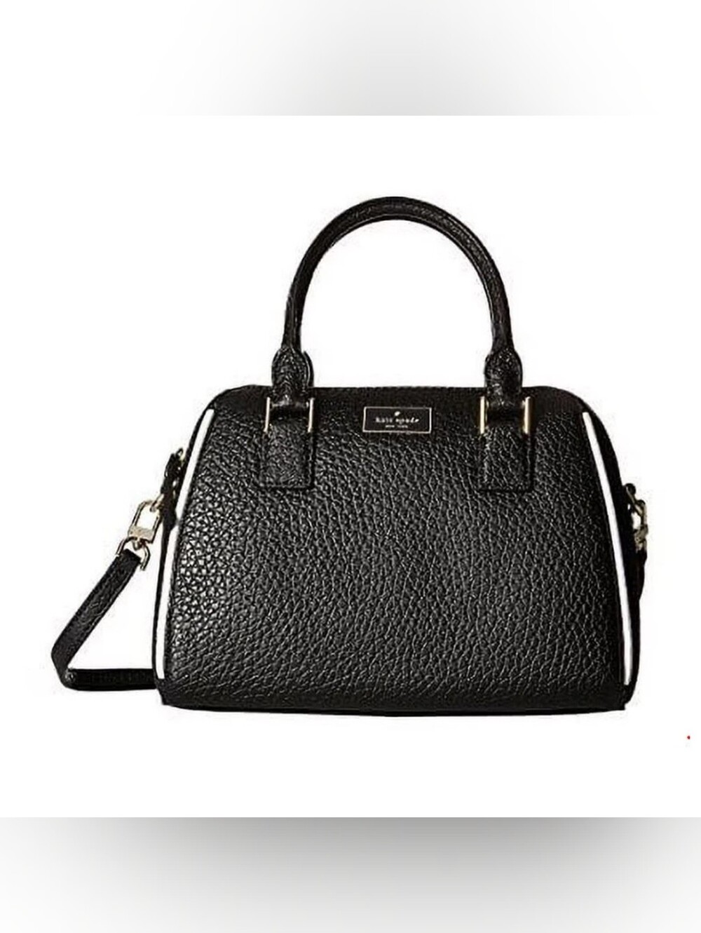 Kate Spade Prospect Place Small Pippa Satchel Bag, black, One Size